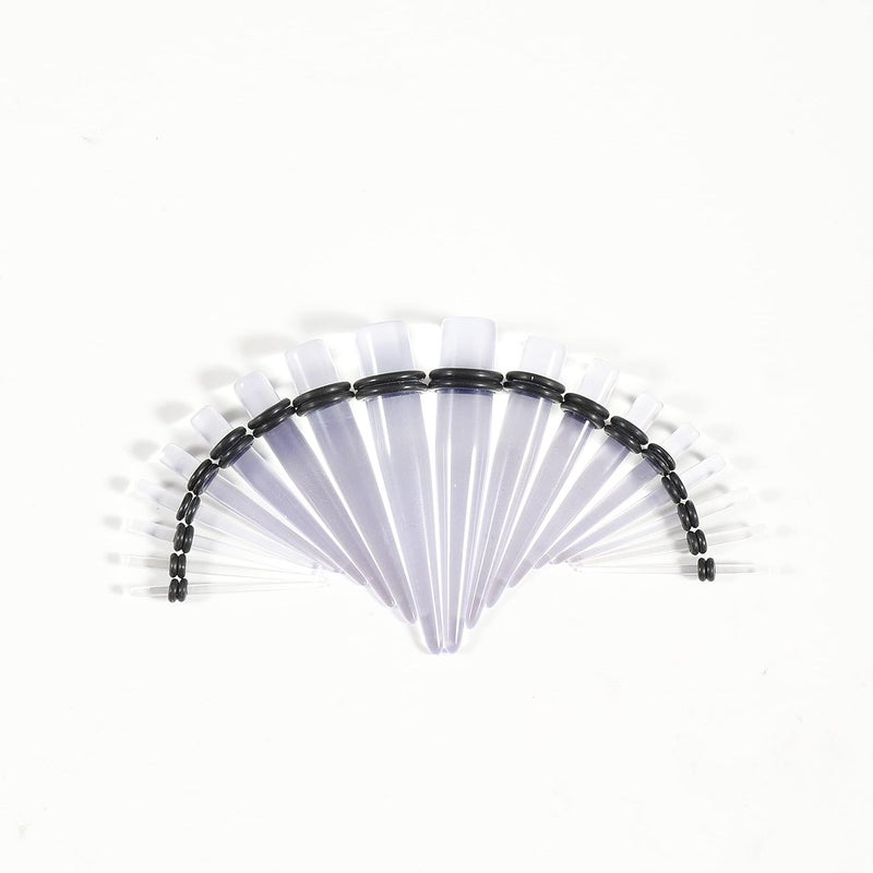 Memsion Ear Stretching Kit 50 Pieces 14Gauges-00Gauges Earrings Piercing Kit - Image 4